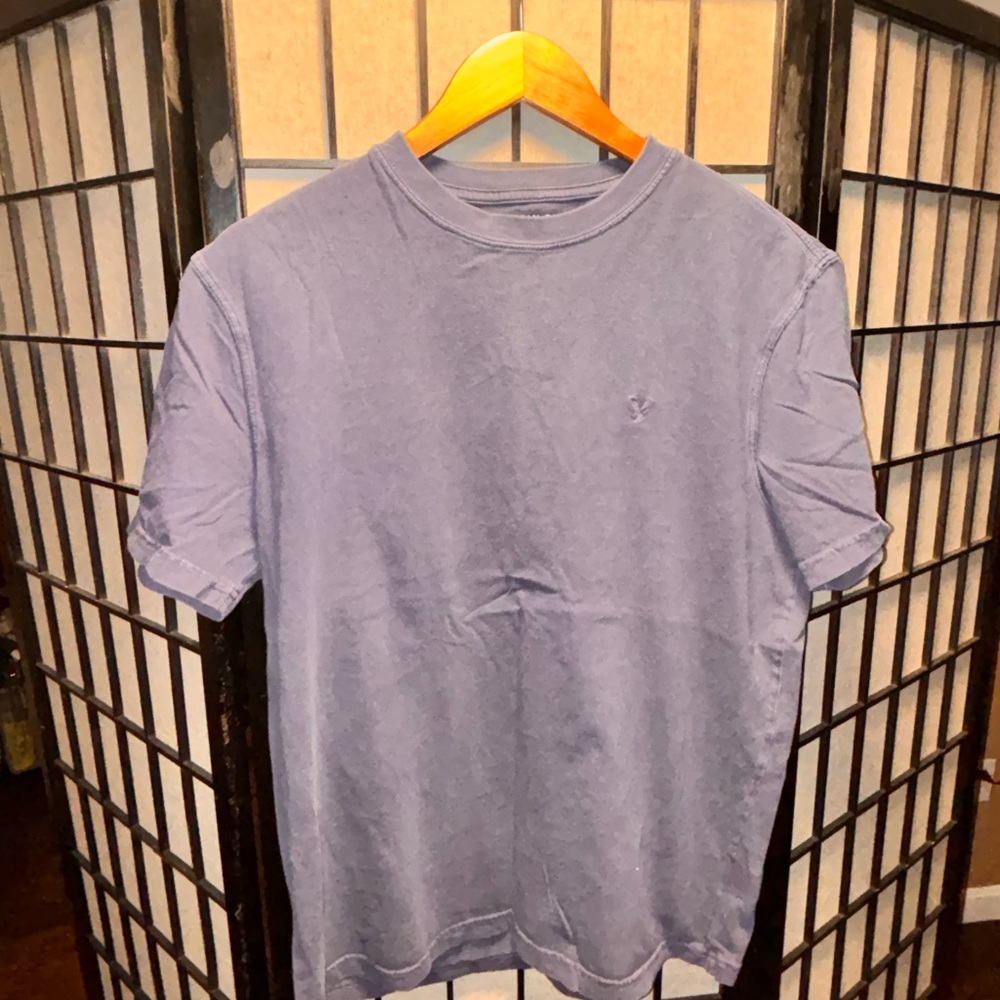 American Eagle Outfitters Navy Blue Short Sleeve Tee